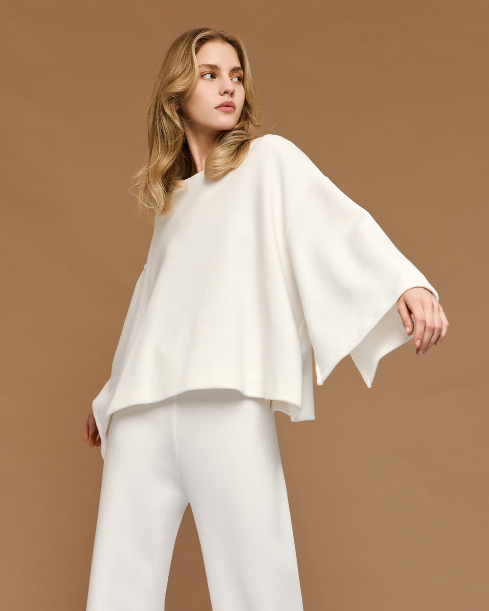 Off White Blouse - 54-2125