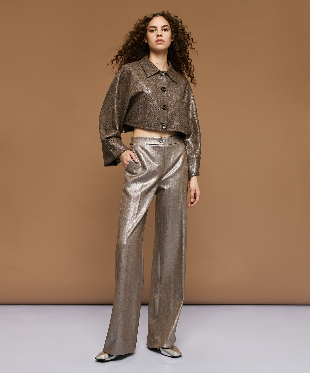 Greige Trousers - 54-5067