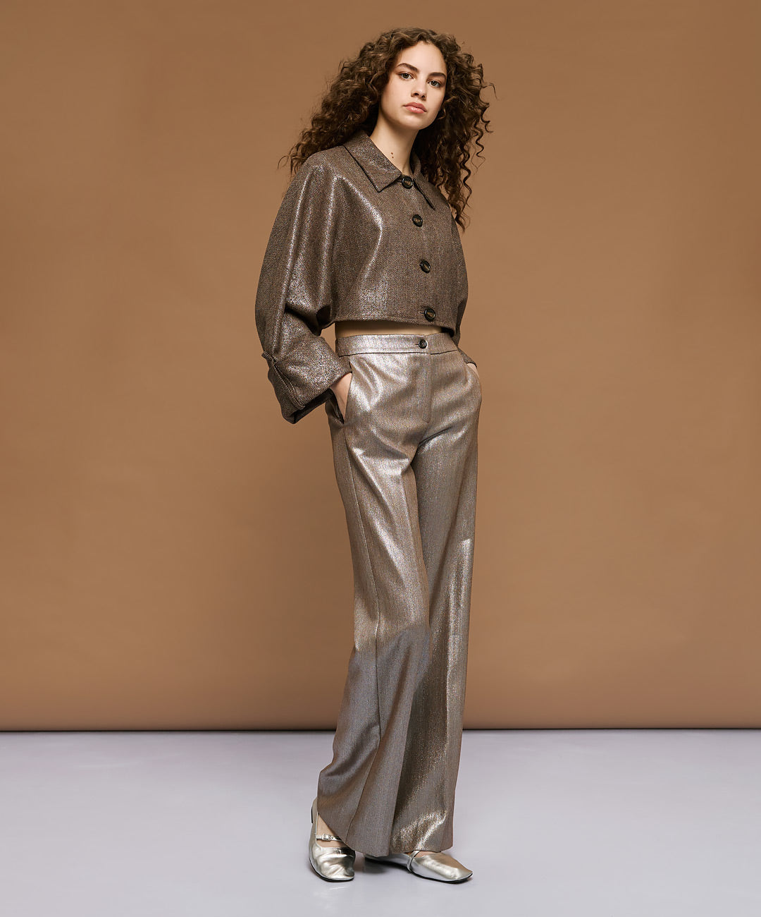 Greige Trousers - 54-5067