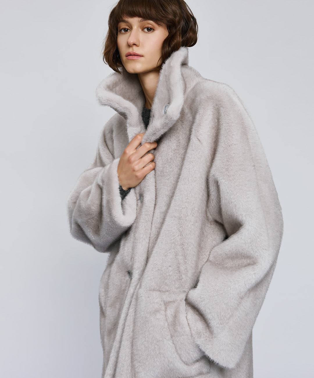 Grey Reversible Coat - 54-9143