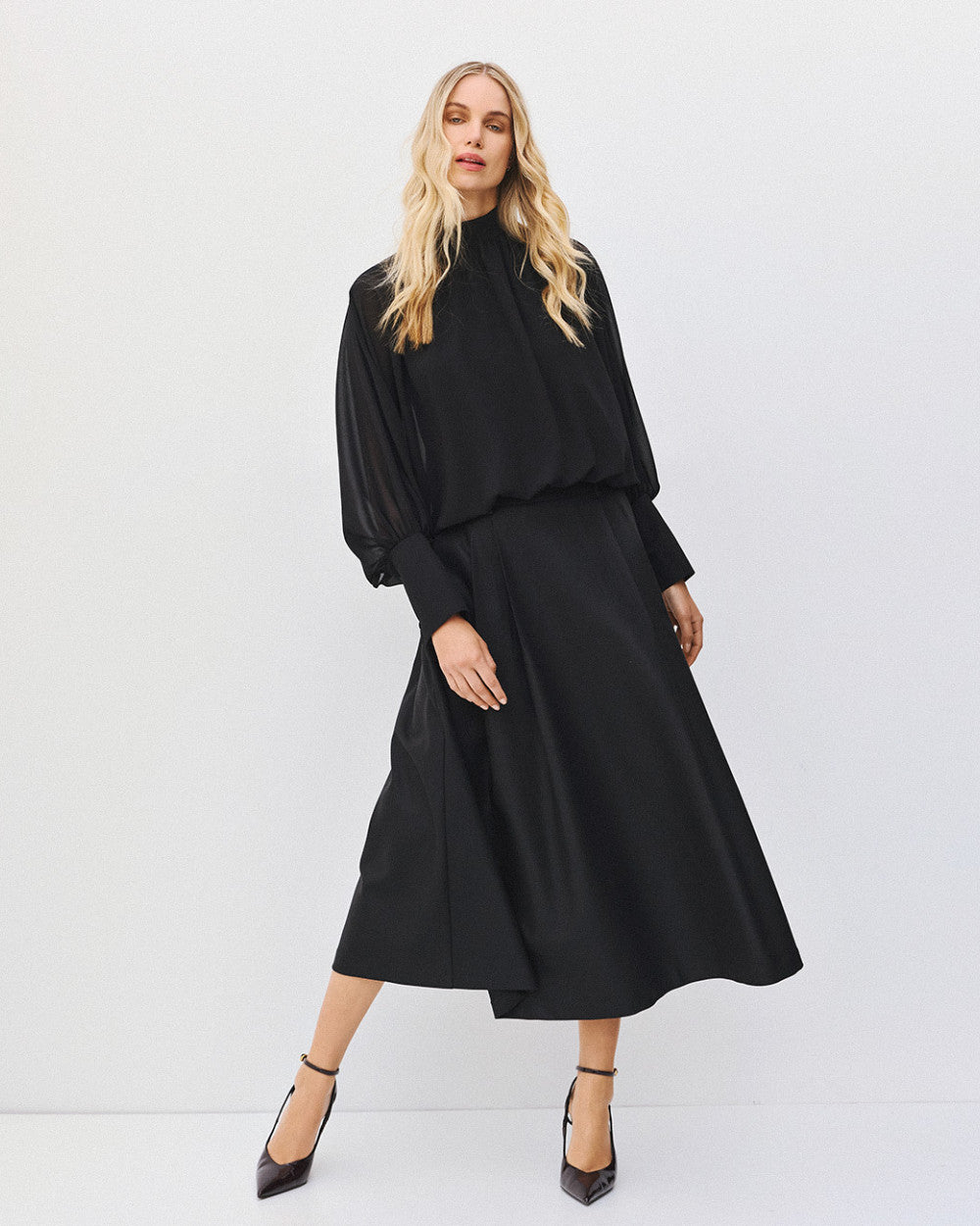 Black Blouse - 64-2042