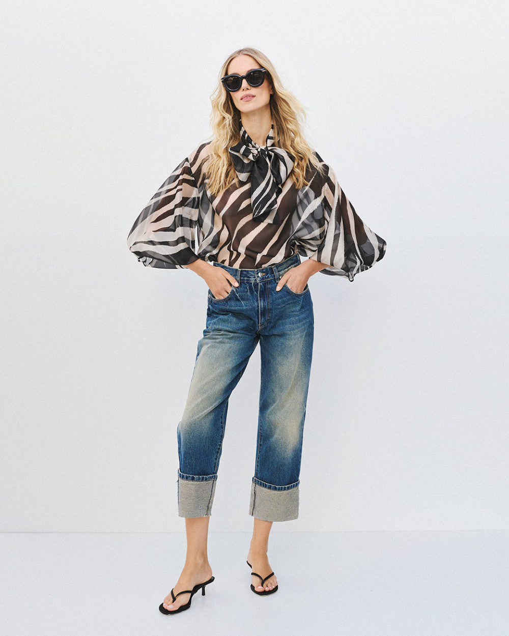 Zebra Blouse - 64-2075