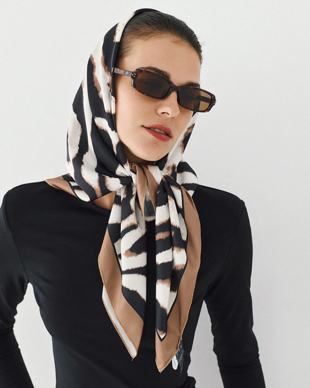 Black Scarf - 64-4033