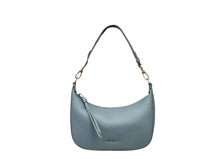 Blue Jean Curved Shoulder Bag - 6901-1