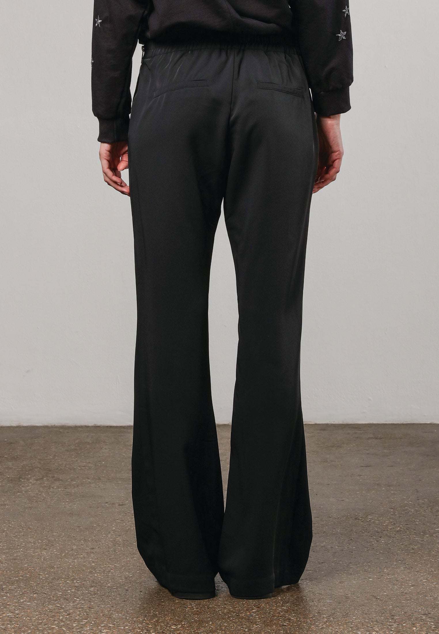 Flux Flare Trousers - Black