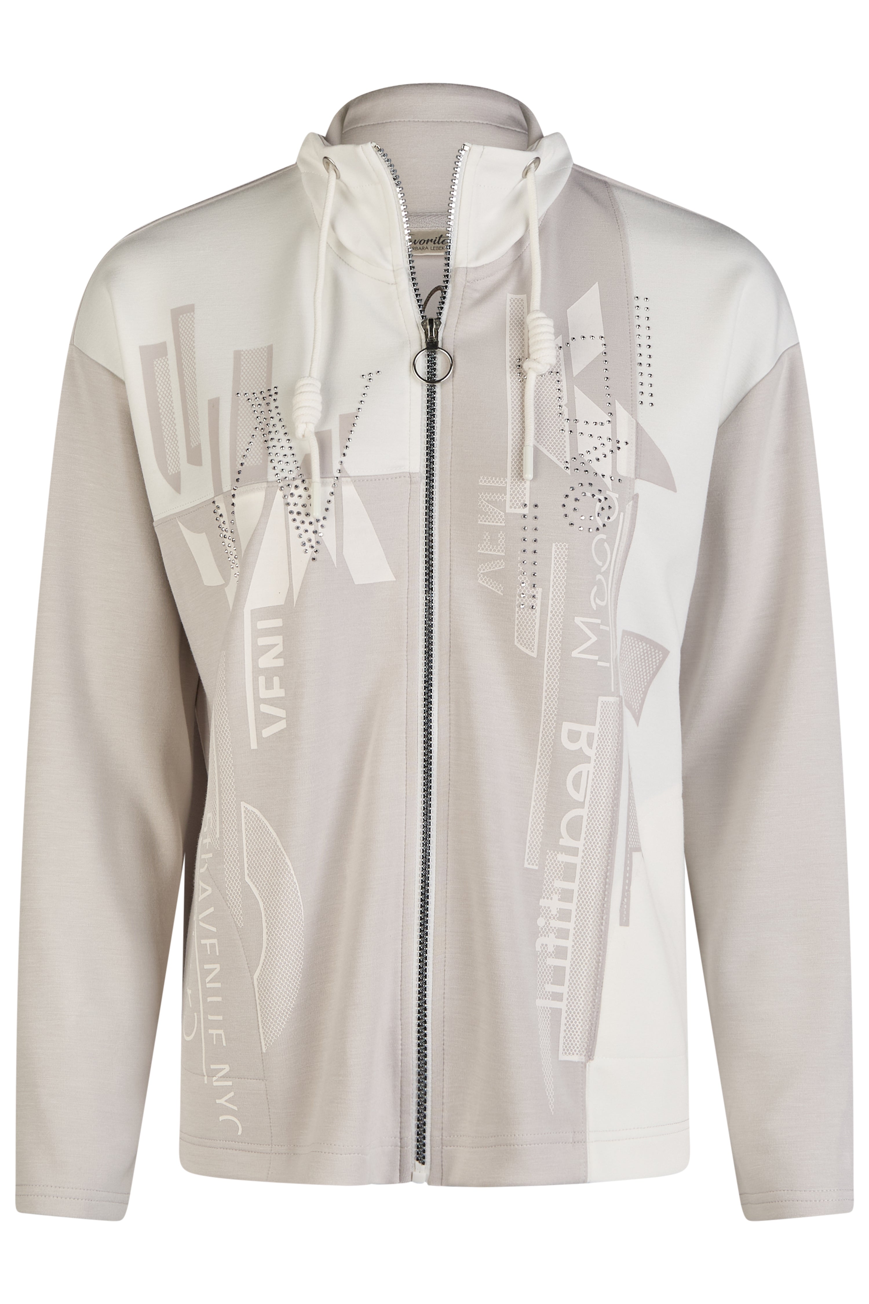 Stone Sweatshirt Zip Jacket - 7521