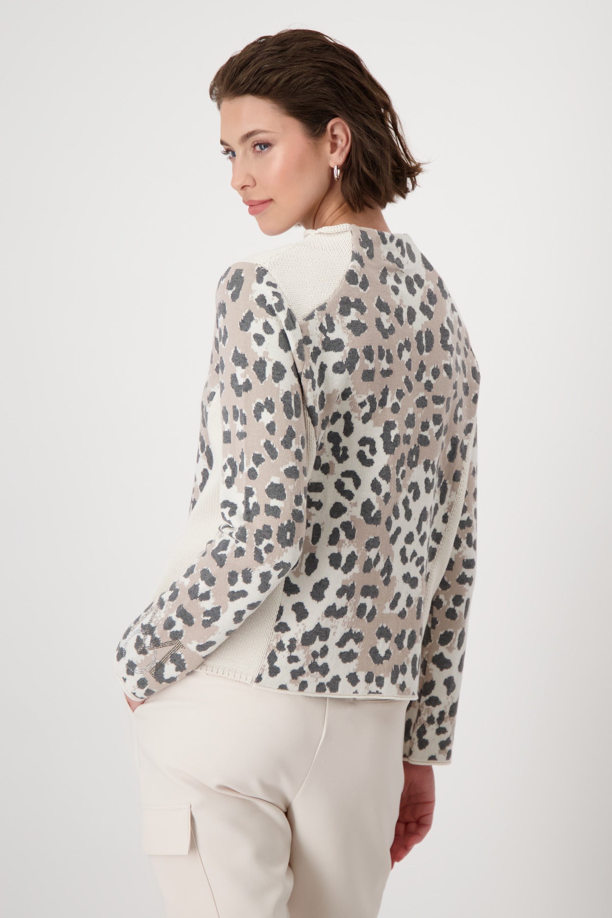 Leo Print Pullover - 807858