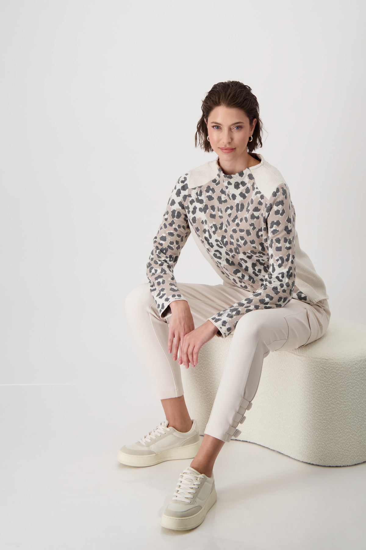 Leo Print Pullover - 807858