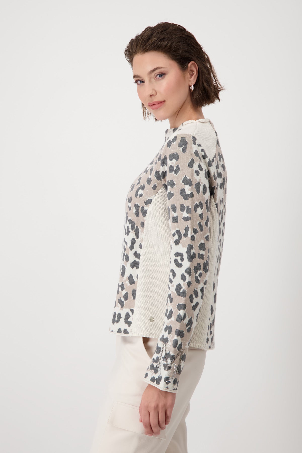 Leo Print Pullover - 807858