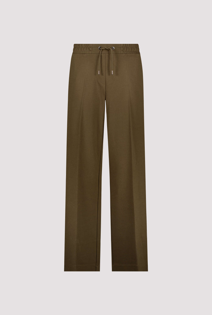 Olive Drawstring Trousers - 810037