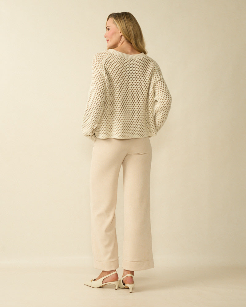 Cream Knit - 8291