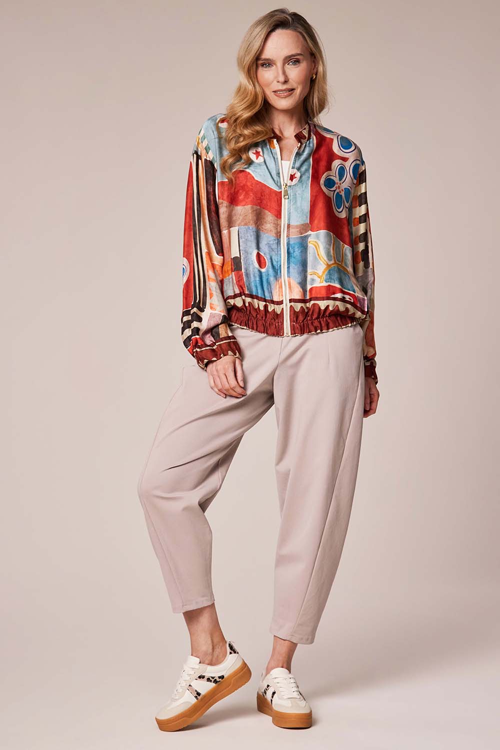 Terracotta Zip Jacket - 8772