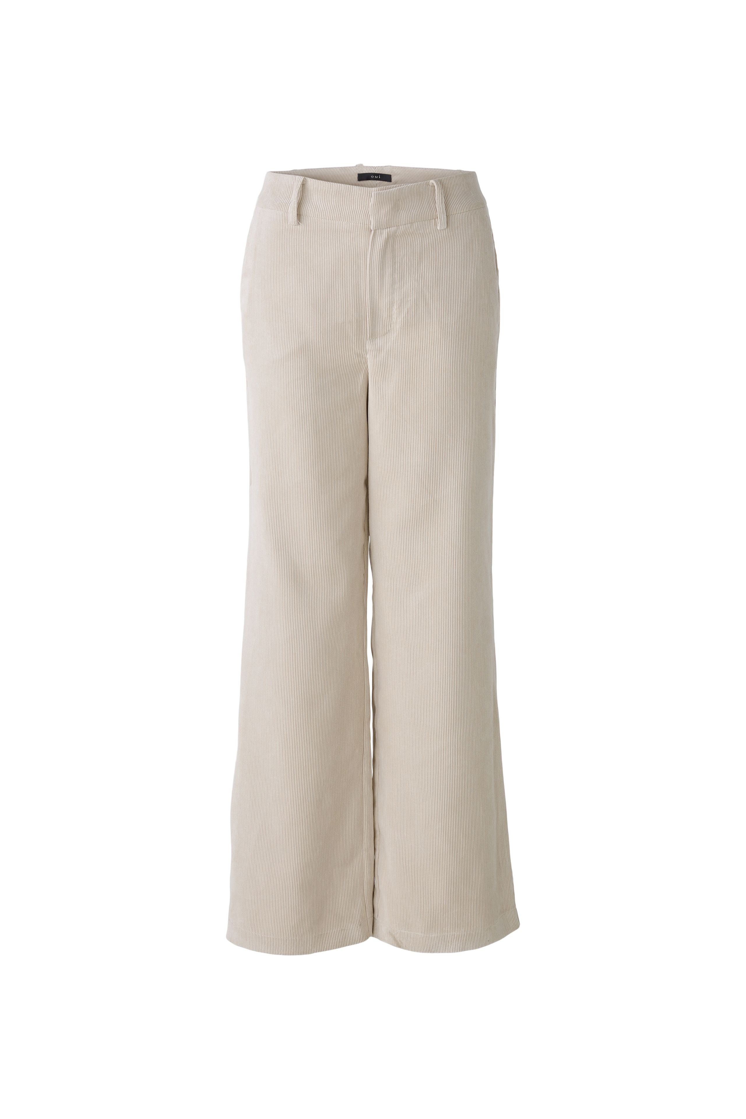 Beige Cord Trousers 89786