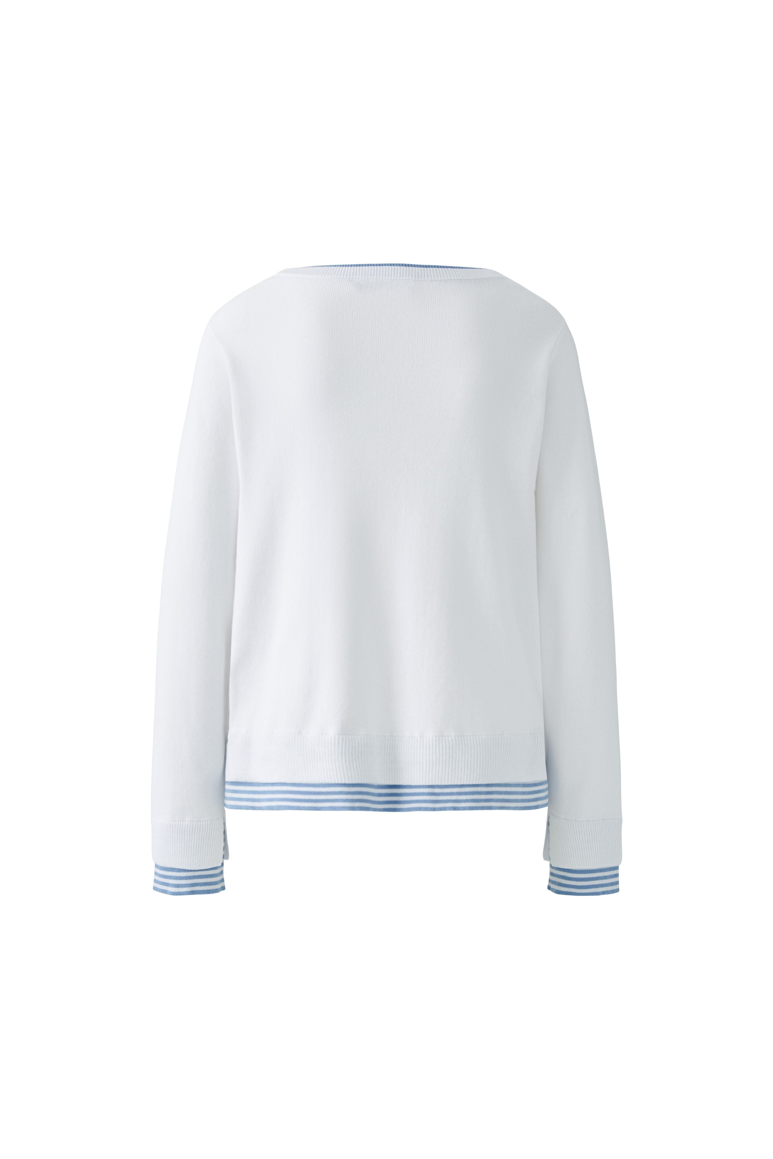 Leeza White & Blue Jumper - 91550