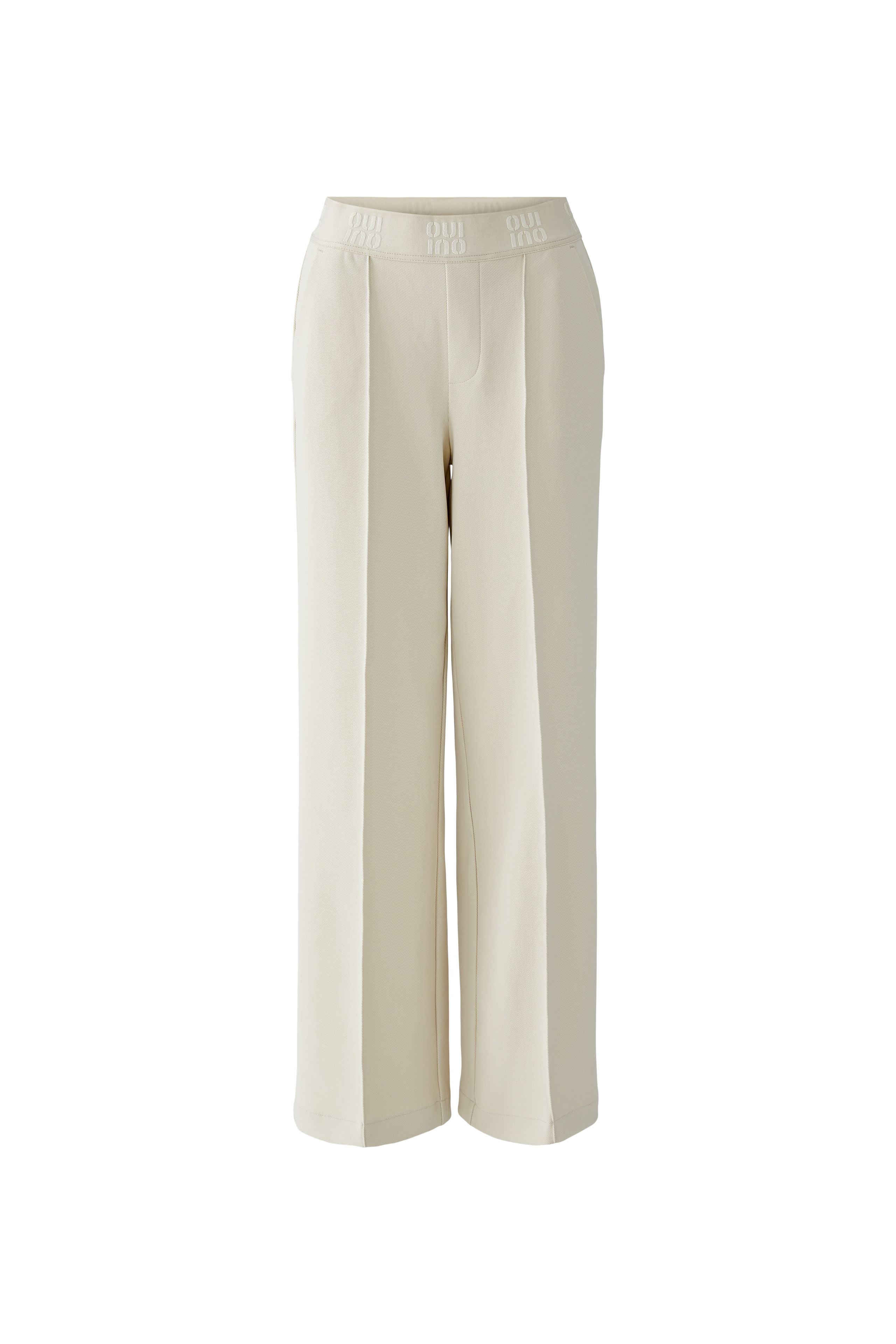 Off White Pull On Trousers - 91737