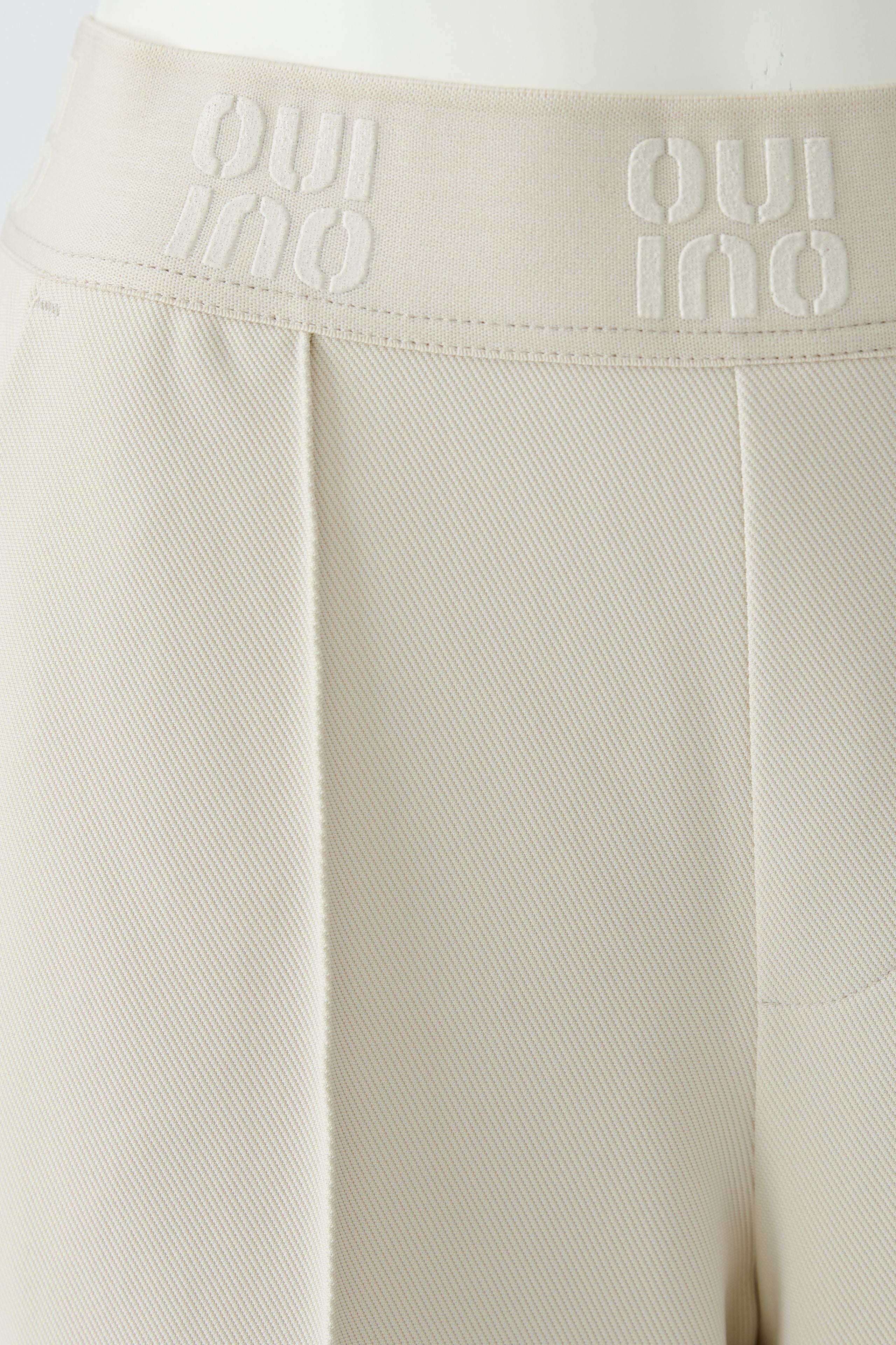 Off White Pull On Trousers - 91737