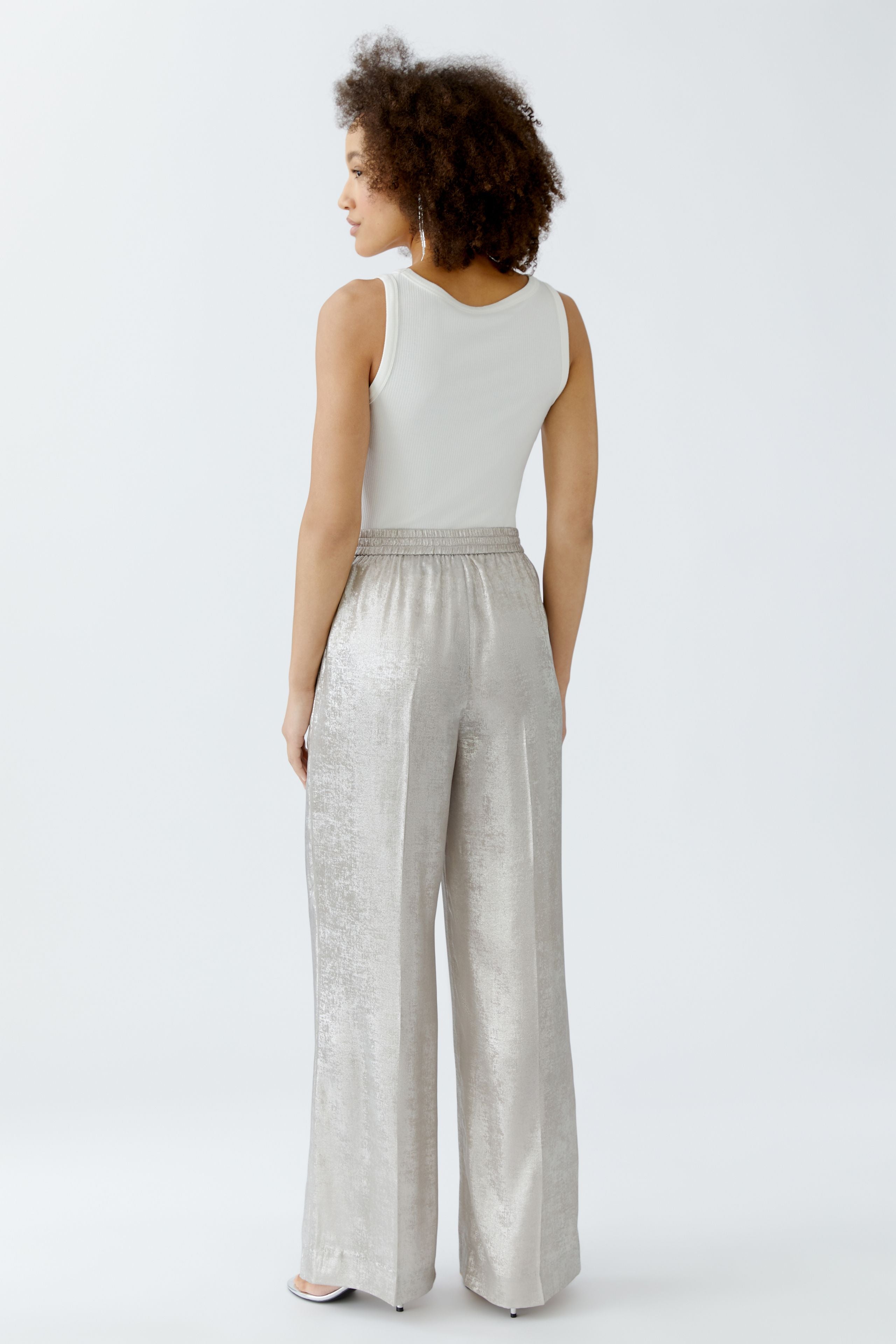 Marlene Silver Trousers - 93012
