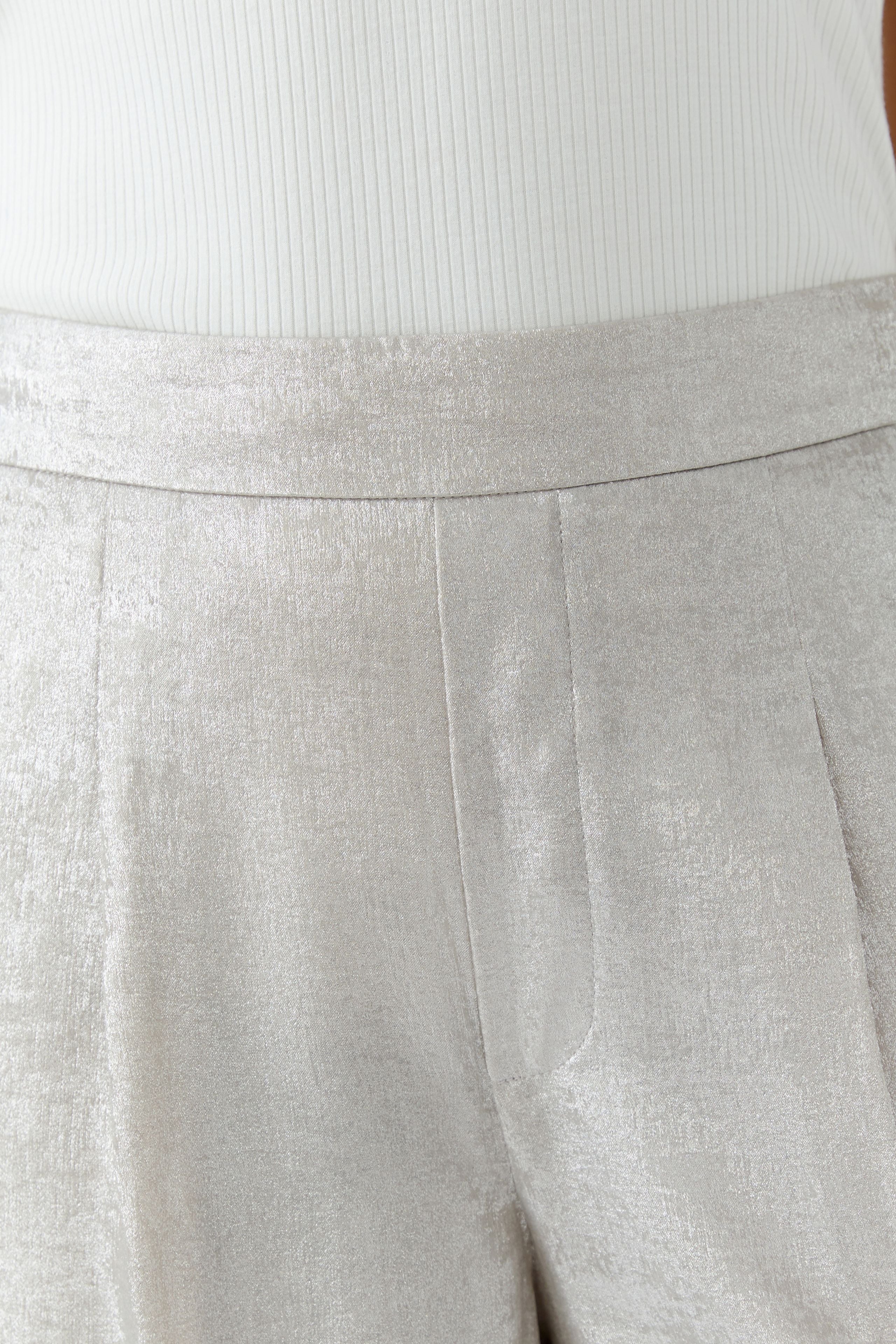 Marlene Silver Trousers - 93012