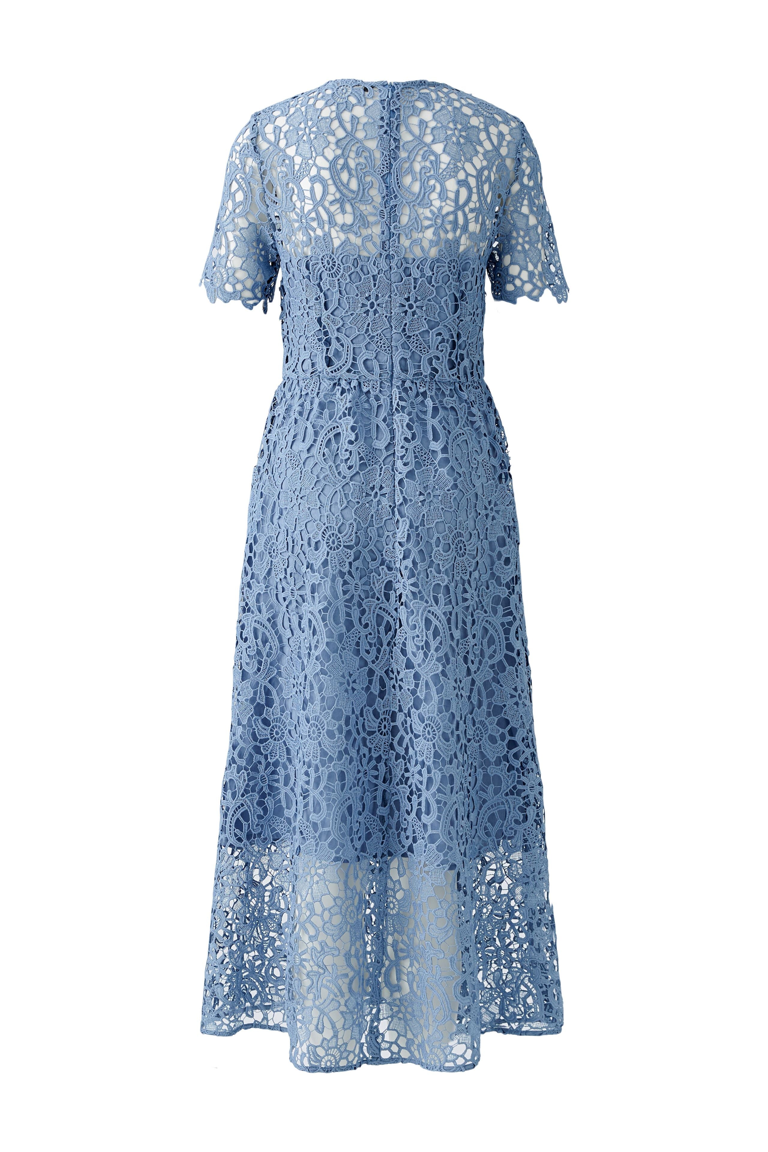 Blue Lace Midi Dress - 93060