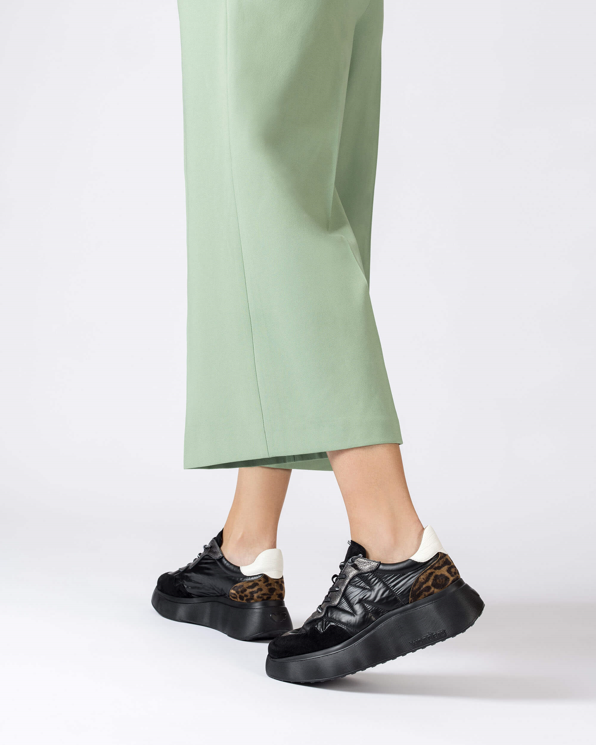 Black Combi Shoes - A-3610