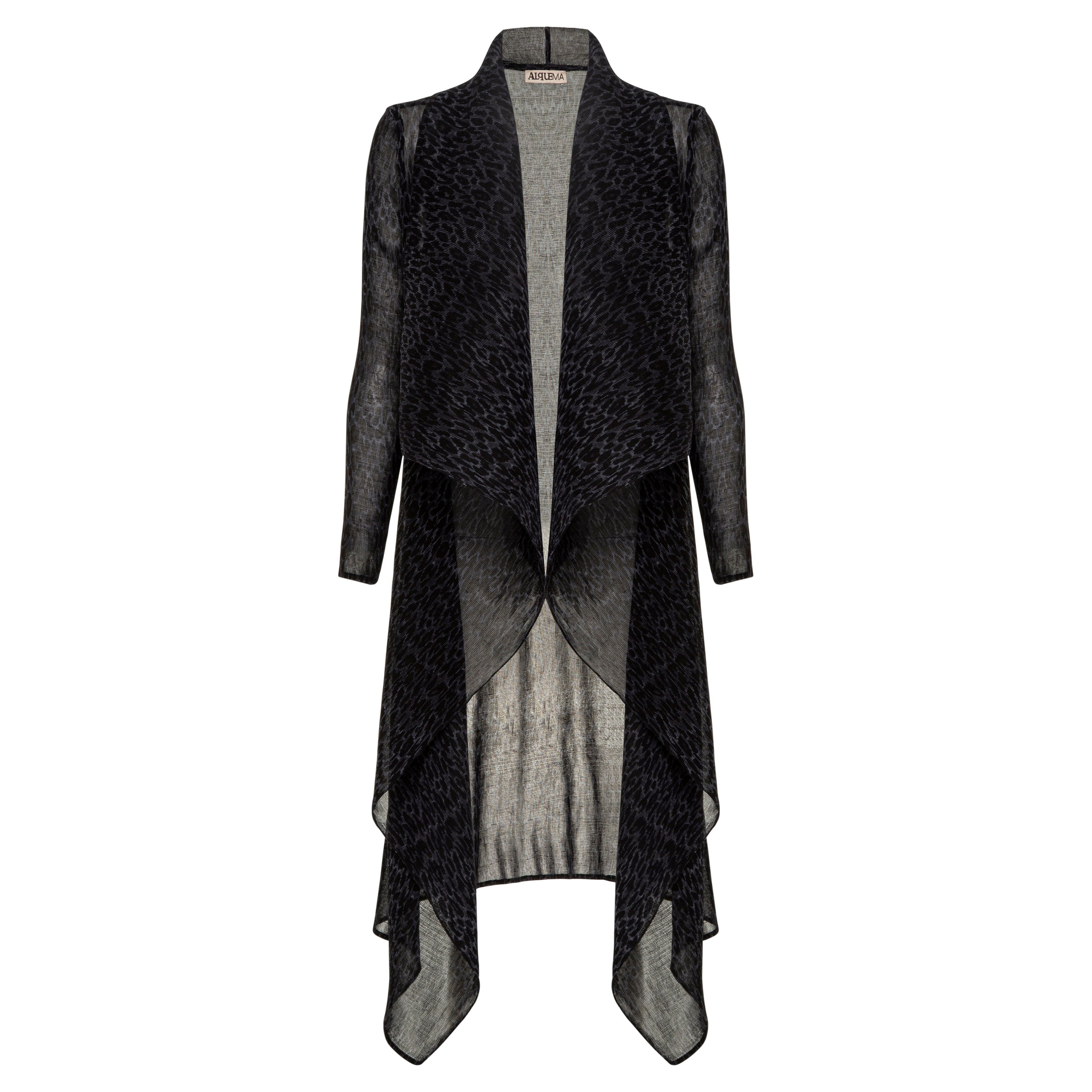 Leopard Collare Coat - AC2402