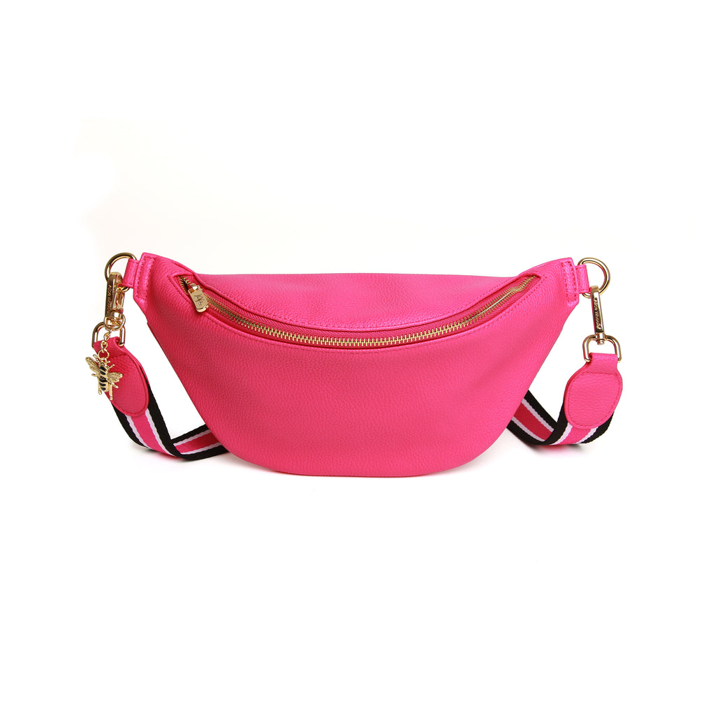 Hot Pink Banana Sling Bag - AW6013