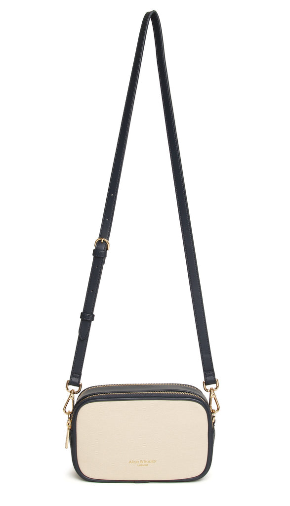 Navy Stripe Madrid Bag - AW6120