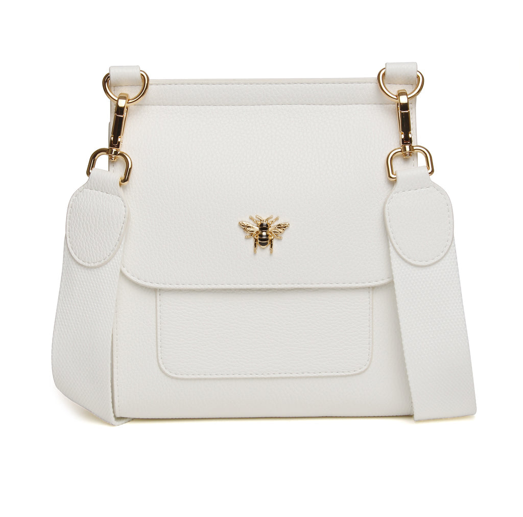 White Bloomsbury Cross Body - AW6145