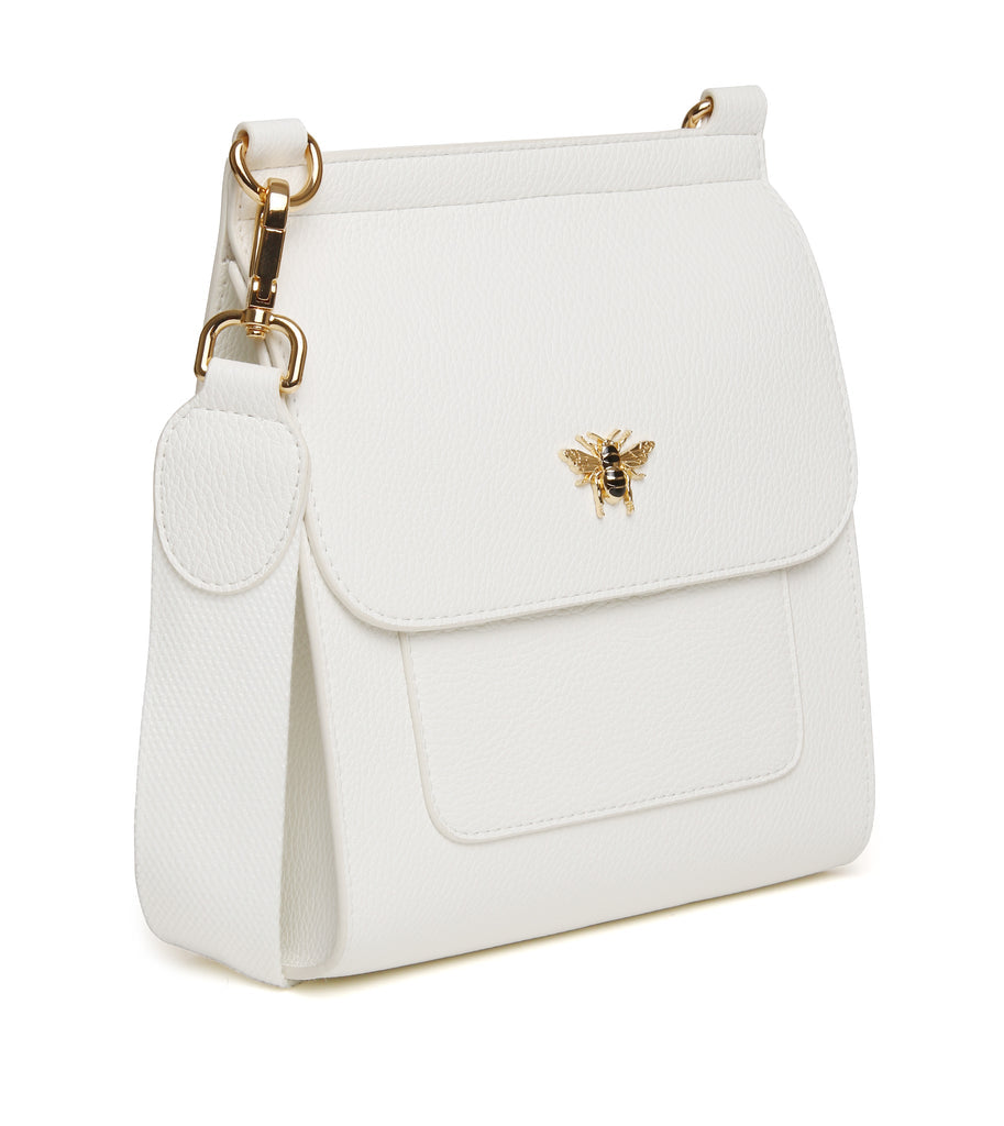 White Bloomsbury Cross Body - AW6145