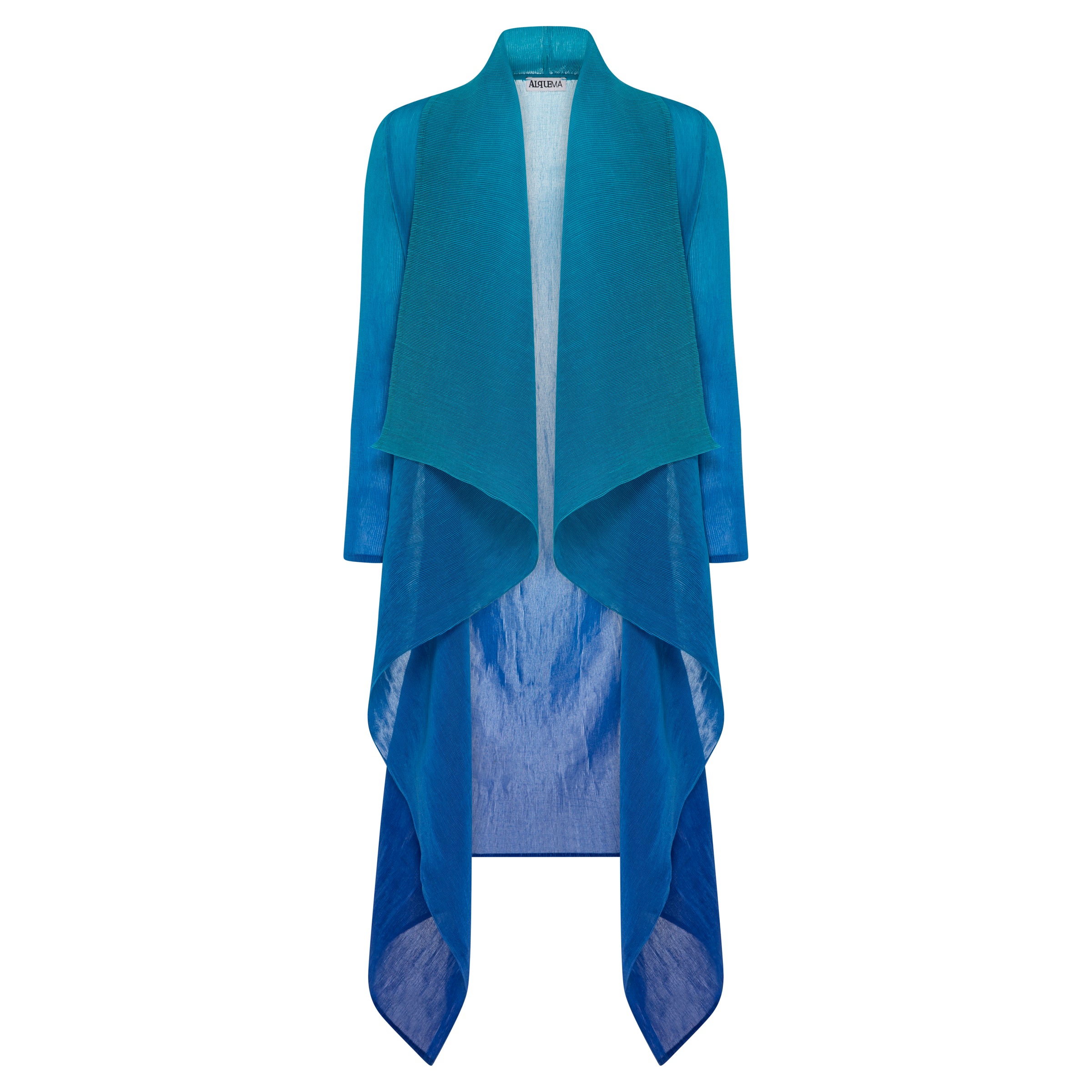 Aqua Royal Estrella Dress & Collare Coat