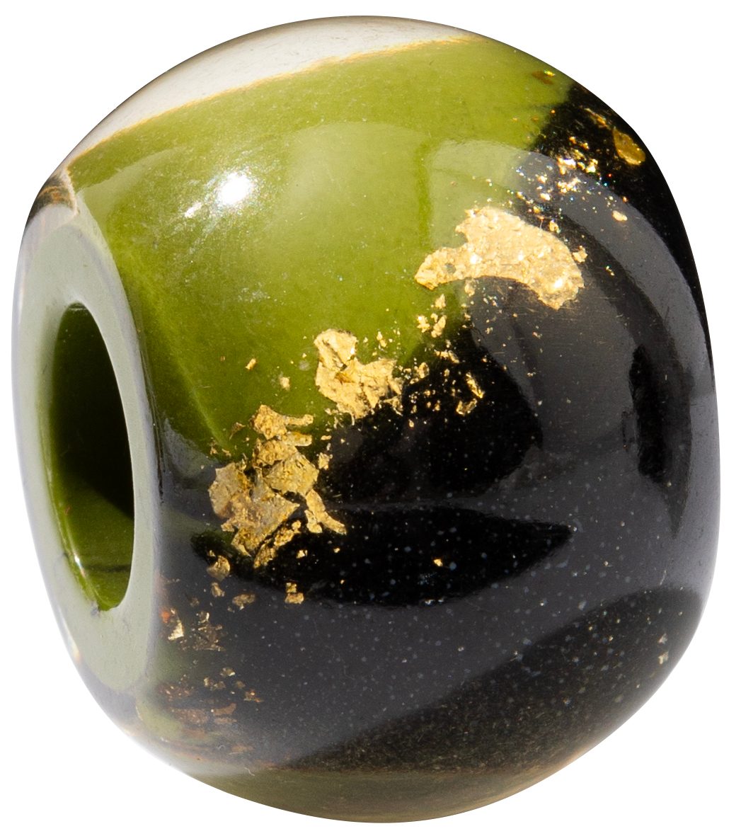 Bliss Olive Dip Dye Musee Bead