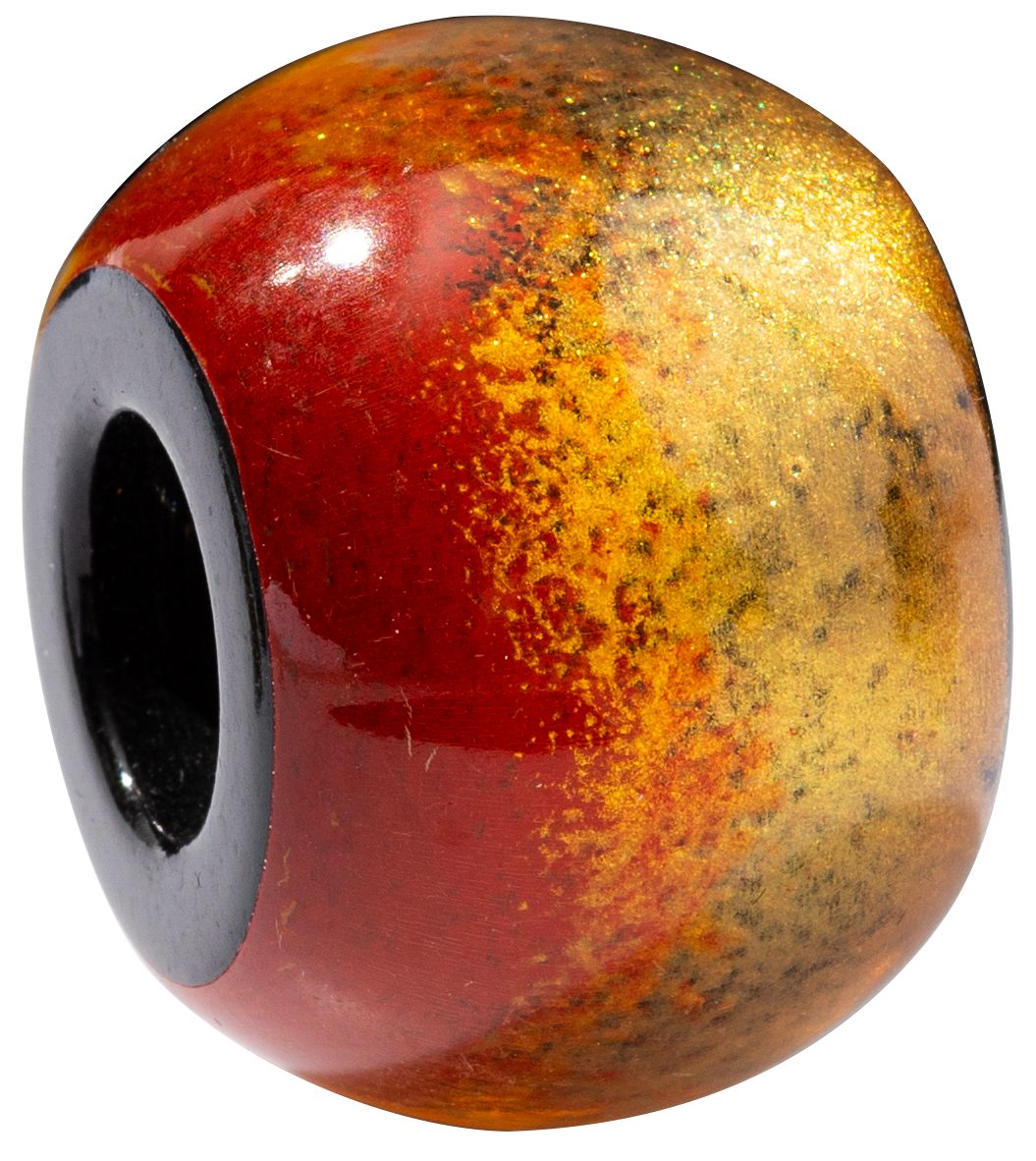 Bliss Sky Ombre Red Glitz Bead