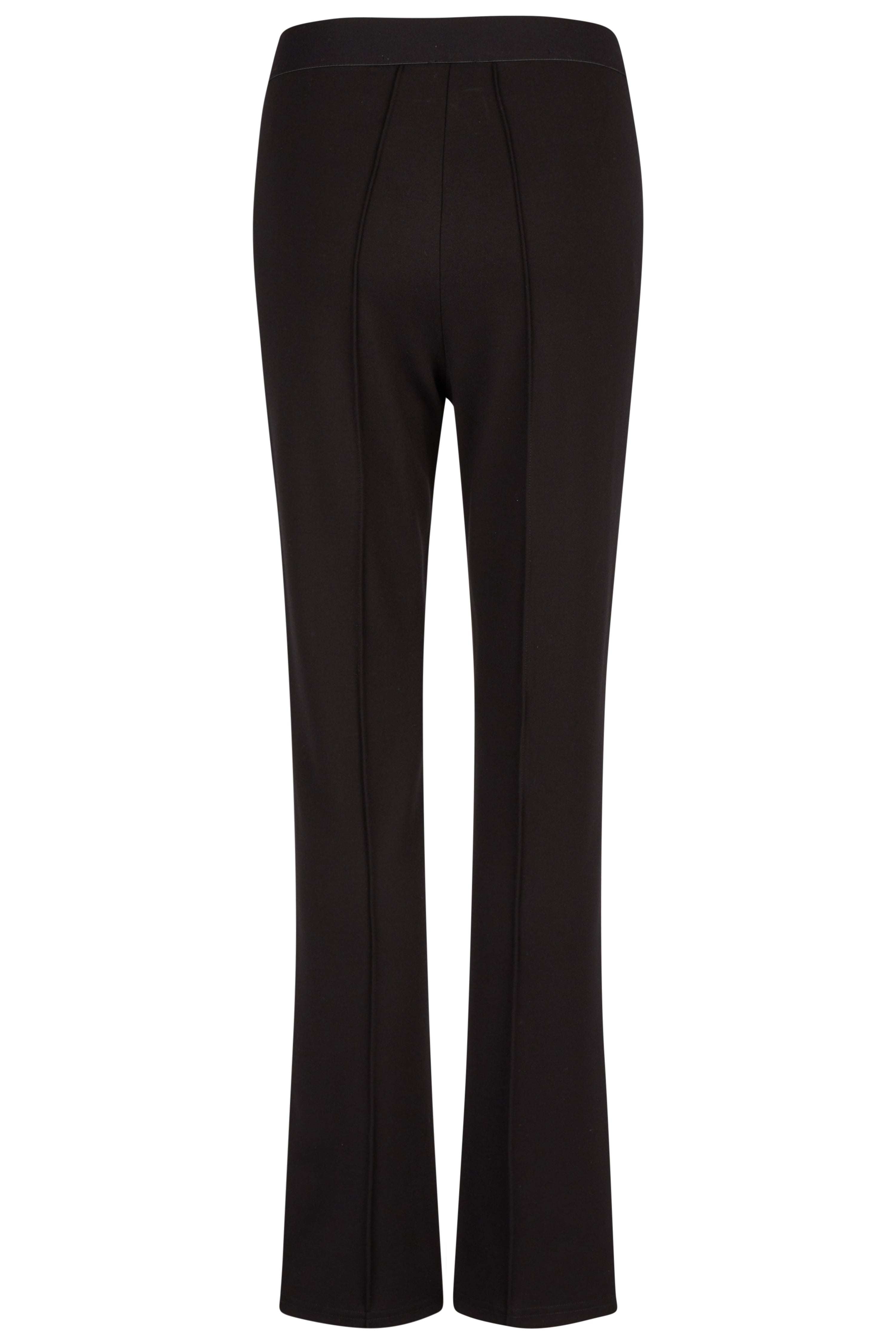 Black Pull On Trousers - 8528