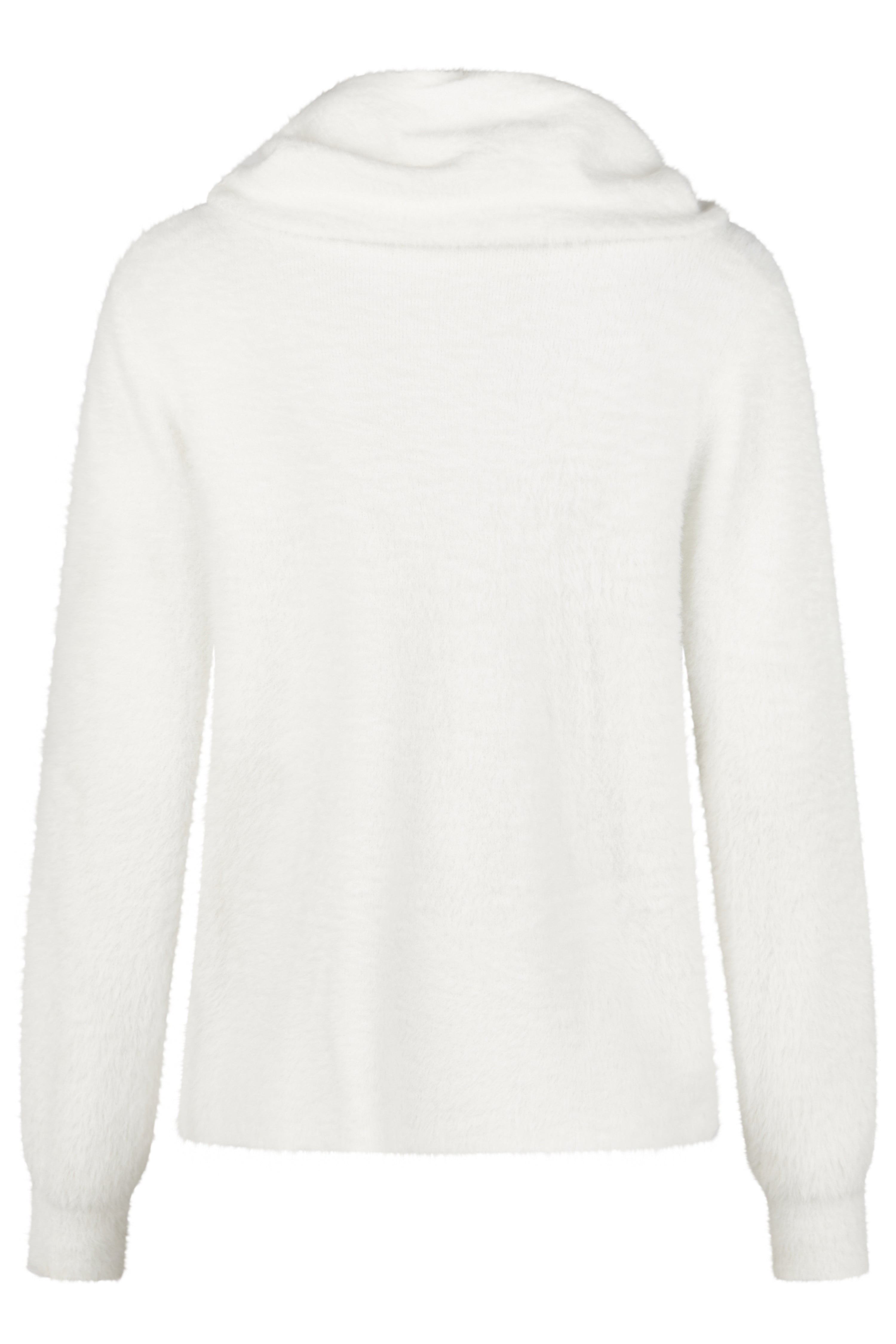 Off White Cowl Neck Sweater - 35760052