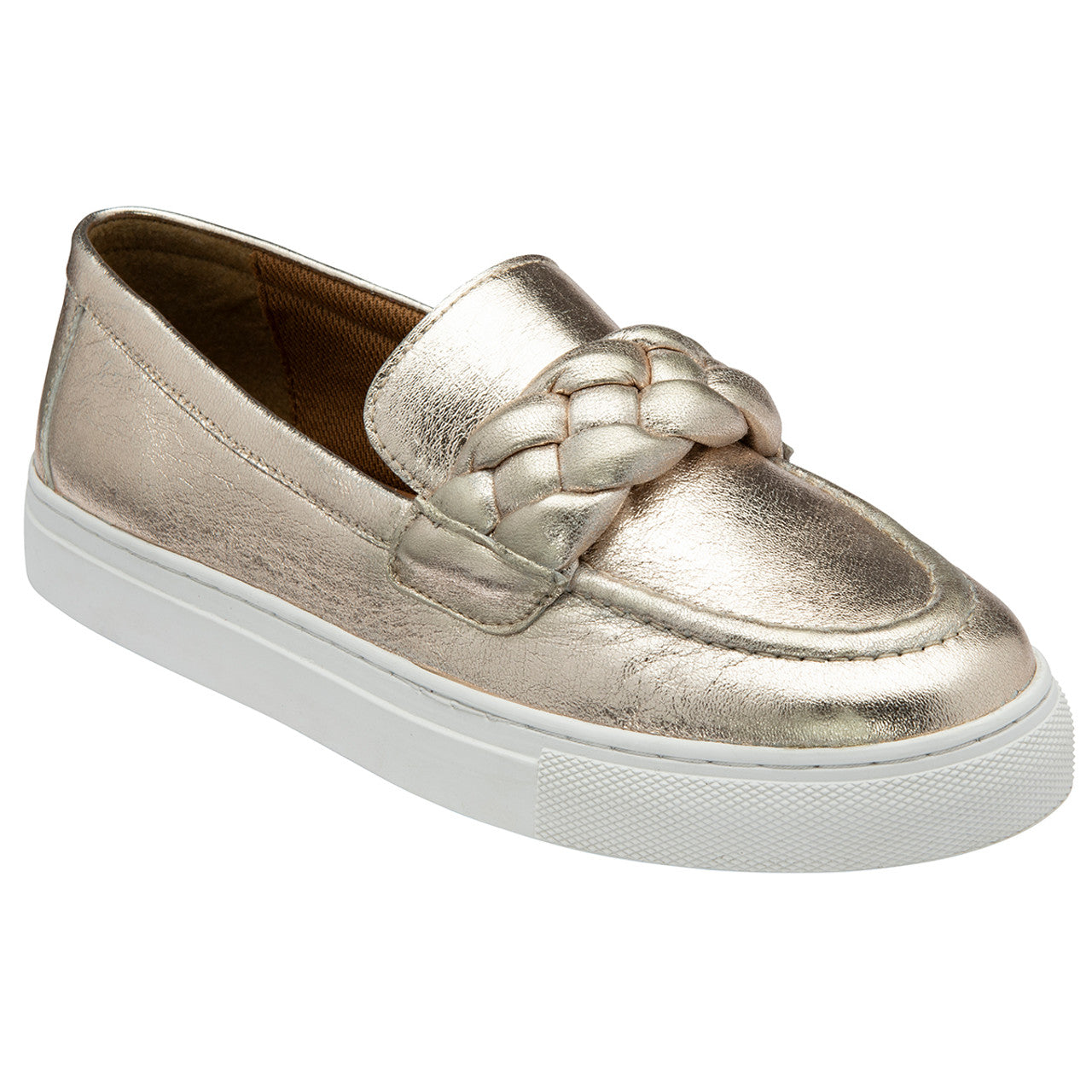 Bertie Gold Loafers - ULS518