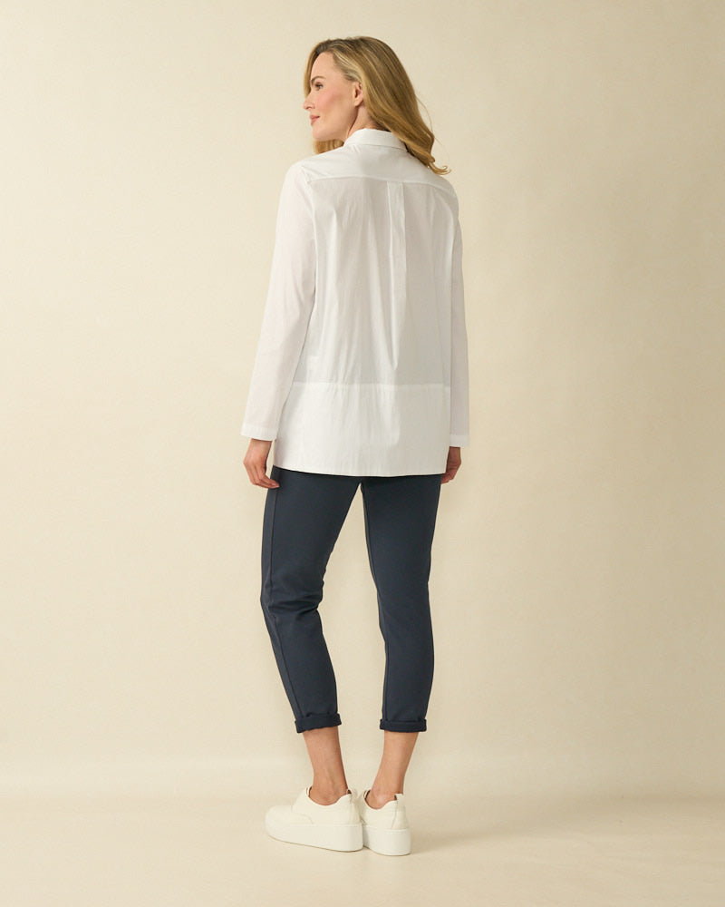 White Layering Shirt - CC1134