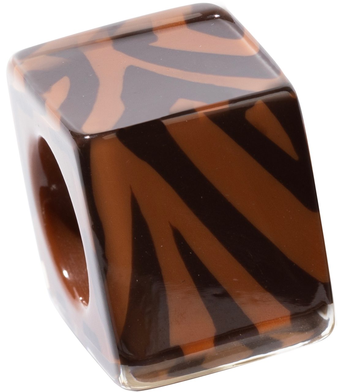 Bliss Leopard Cube Musee Bead