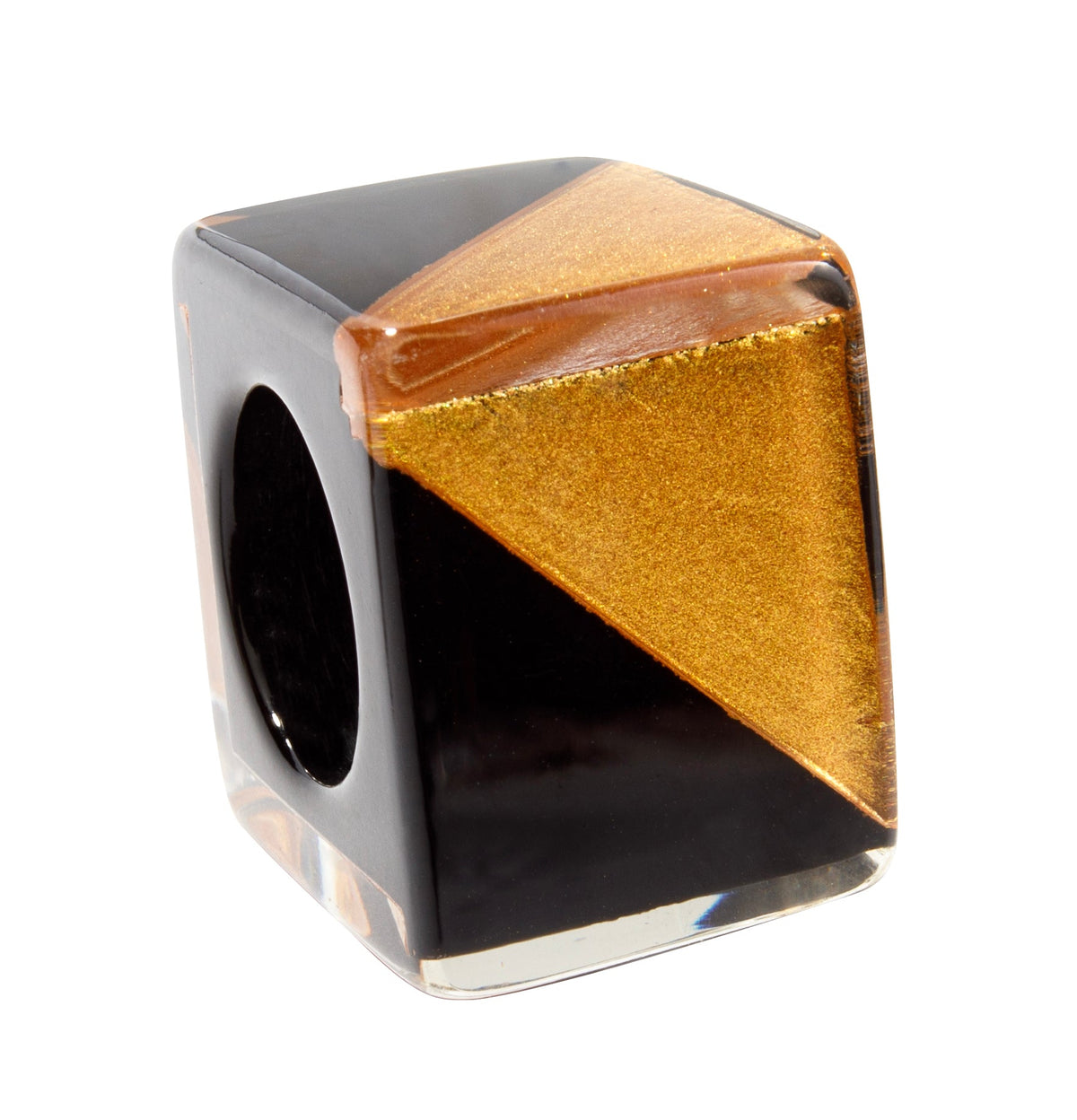 Bliss Gold Diagonal Musee Bead