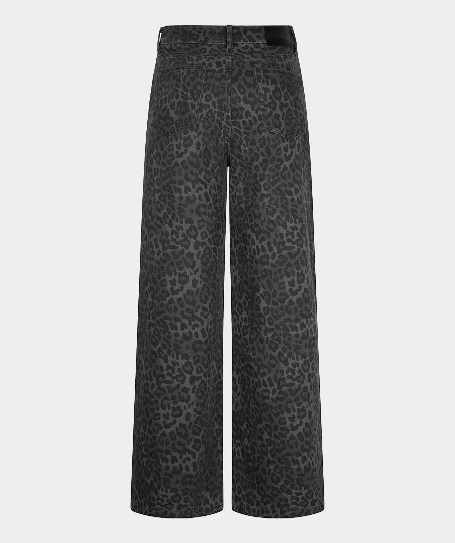 Animal Print Jeans - 12509