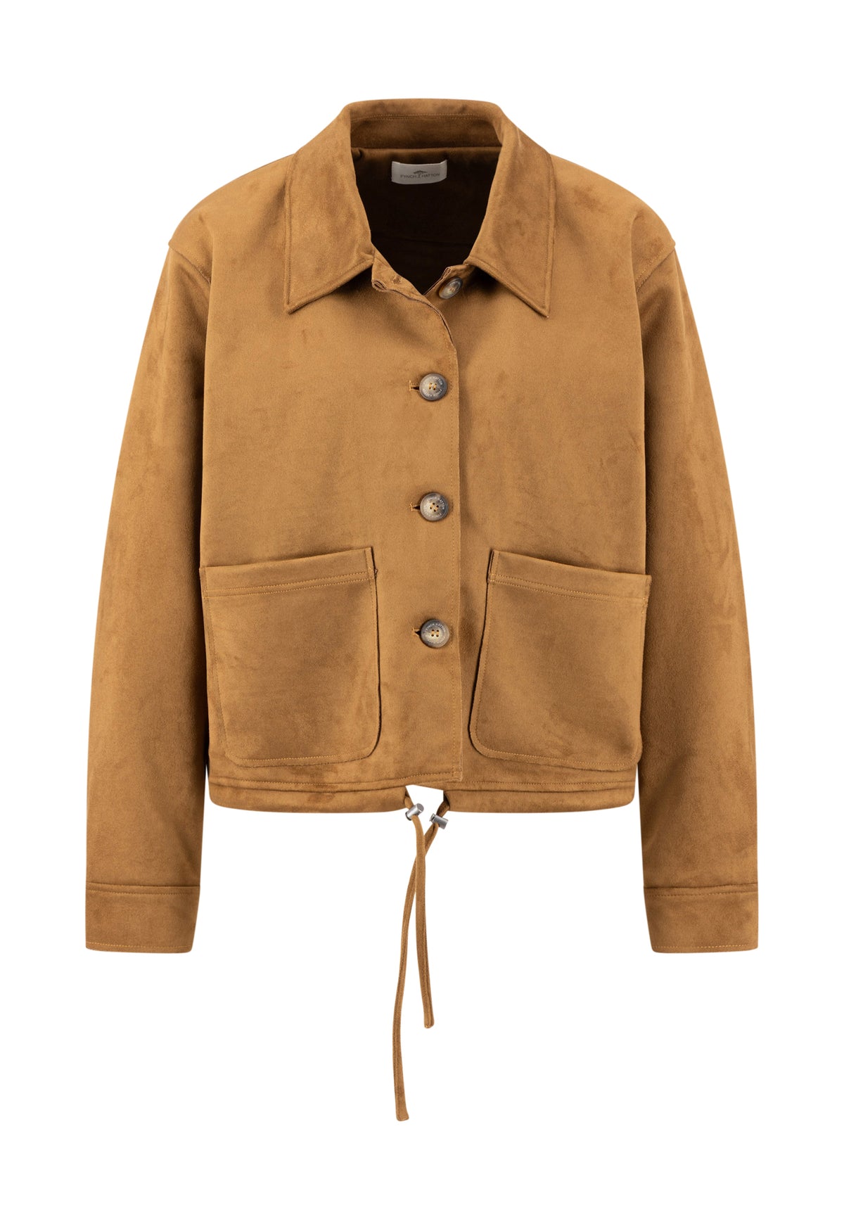 Salted Caramel Faux Suede Jacket - 26085832