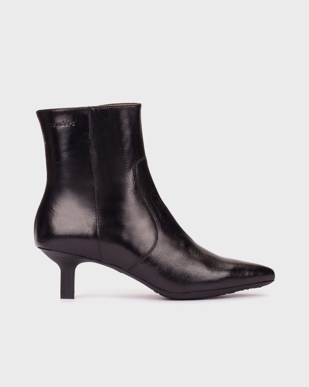 Talis Black Kitten Heel Boots - G-7111