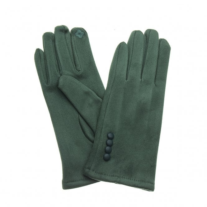 Fern Button Detail Gloves - G5