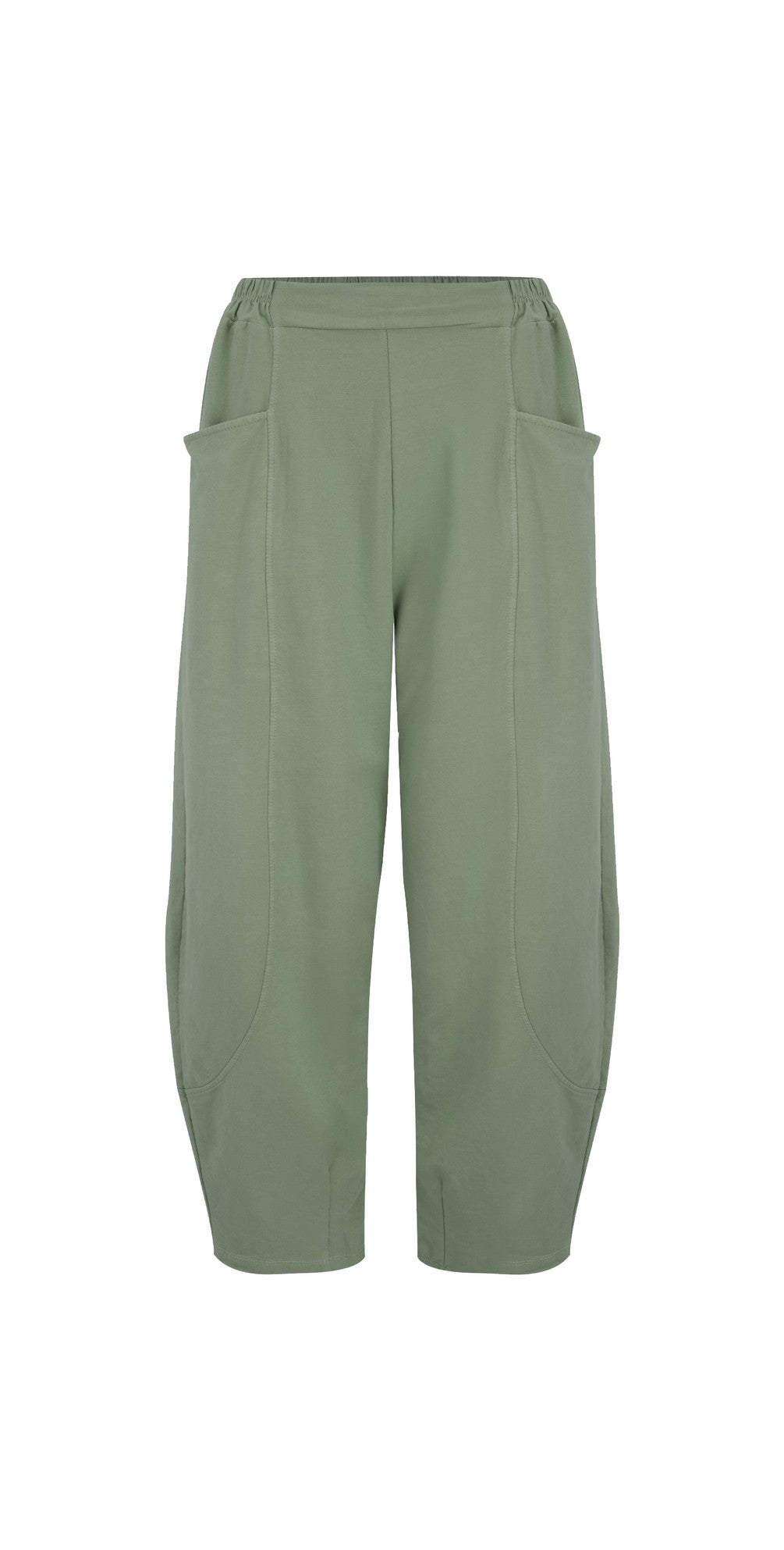 Gina Khaki Military Bubble Trousers