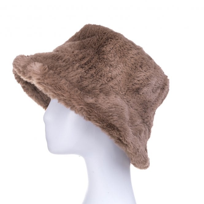 Cappuccino Faux Fur Hat - HAT34
