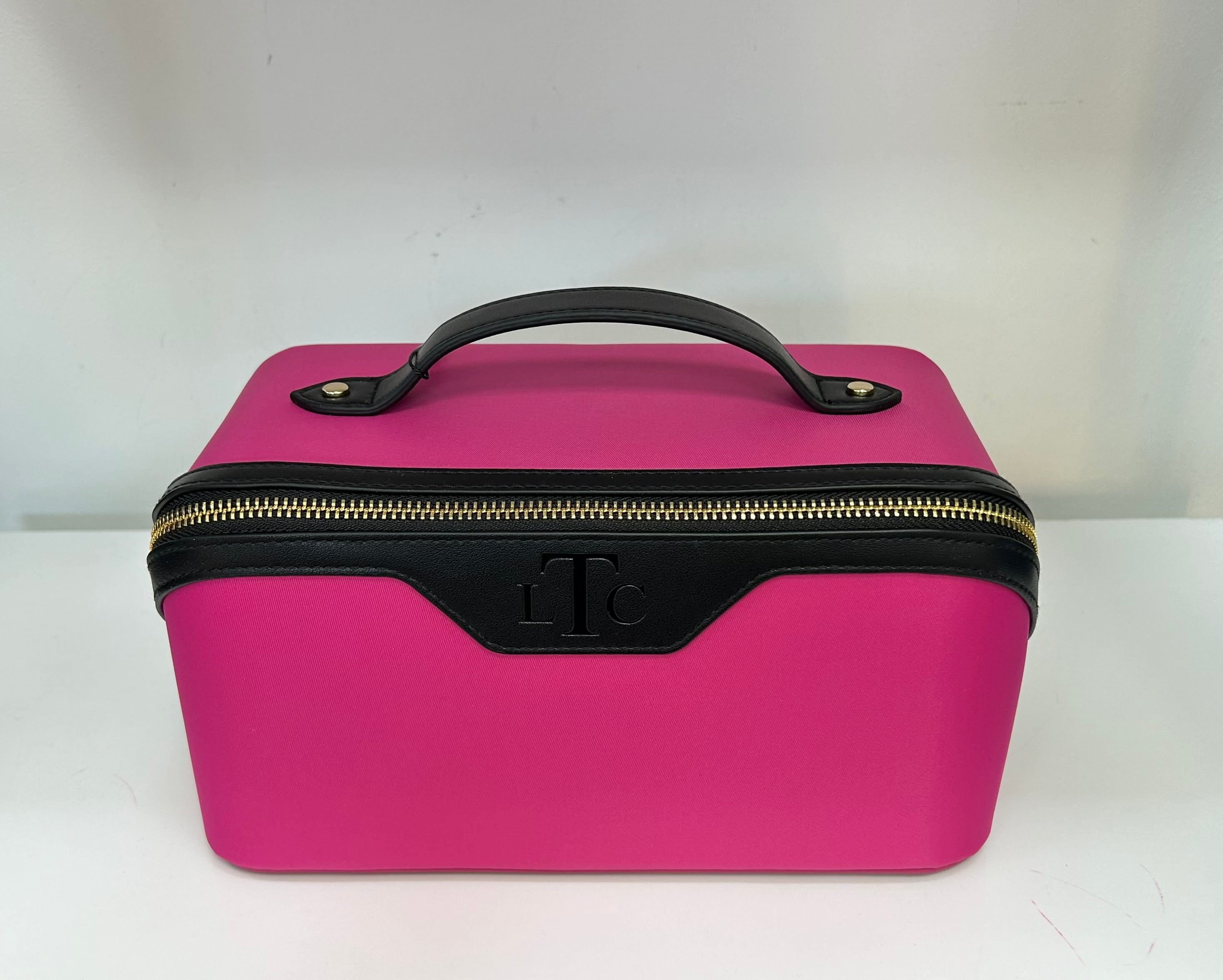 Pink & Black Train Case - AL9048