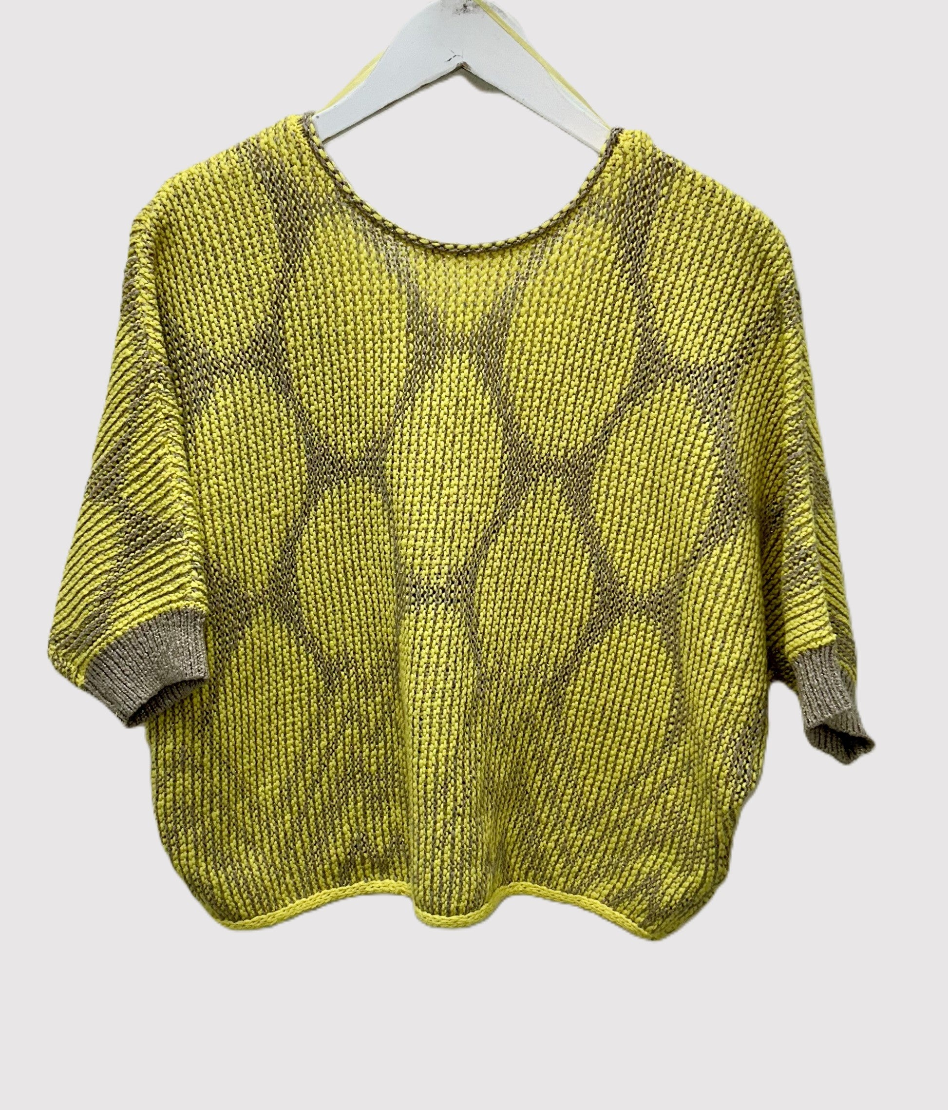 Yellow & Stone Pullover - 97411