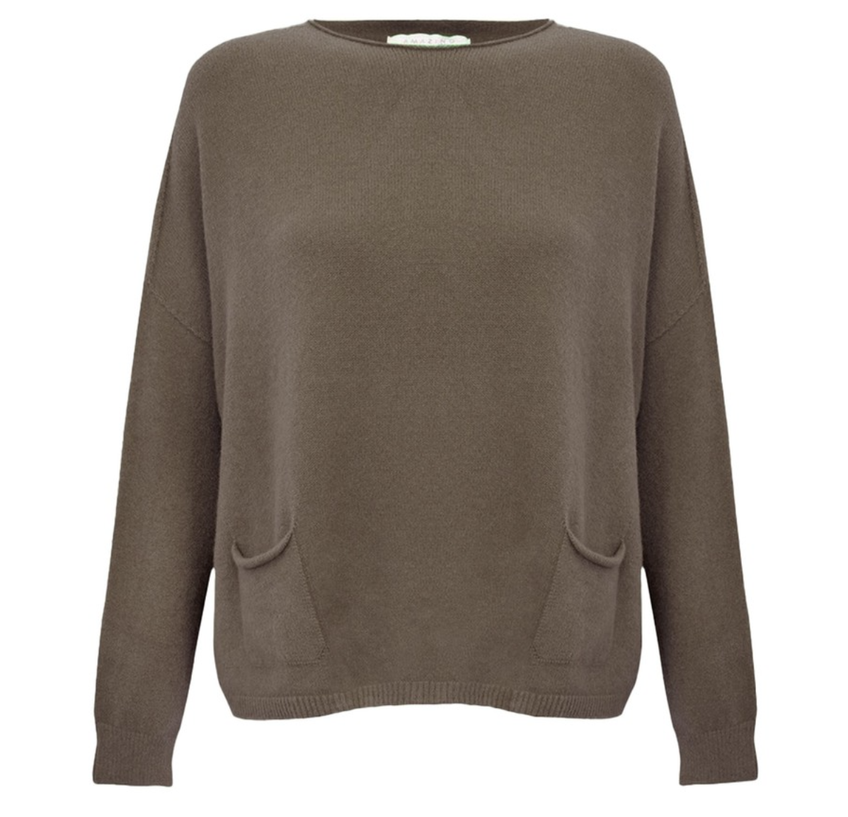 Jodie Slate Pocket Sweater