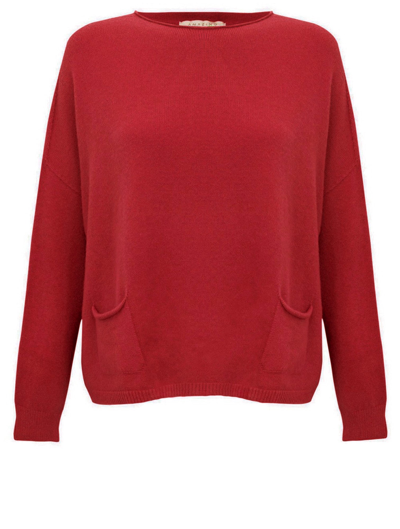 Jodie Rouge Pocket Sweater