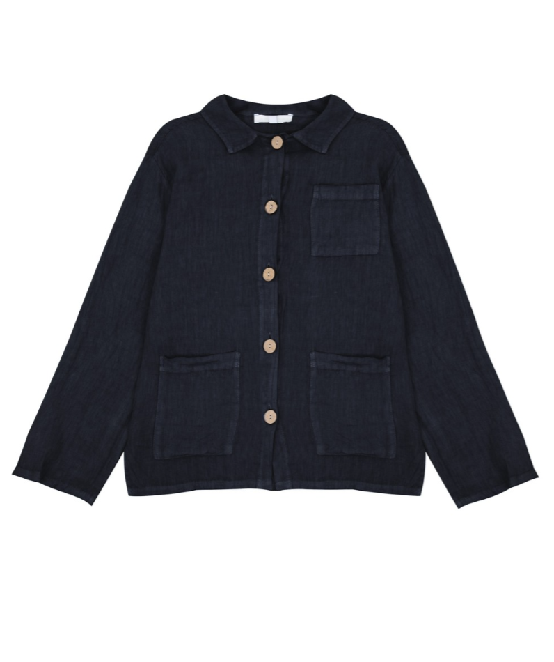 Keely Navy Chore Jacket