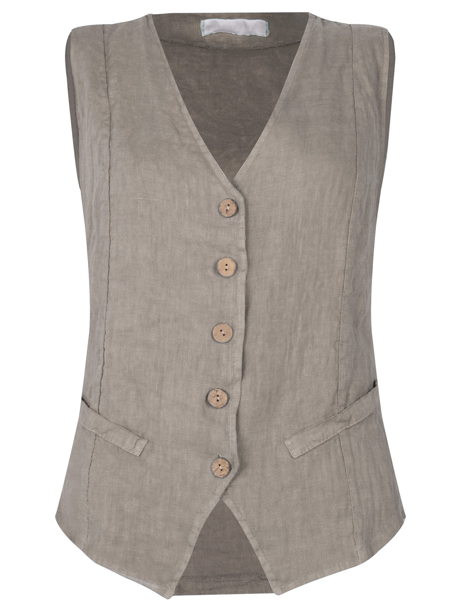 Kitty Fango Linen Waistcoat